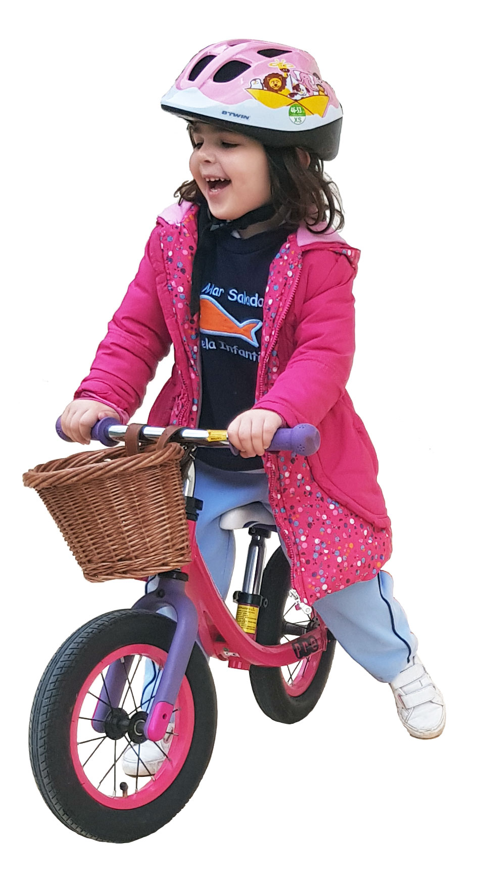 Cesta Bicicleta Niña, Cesta Bicicleta Infantil, UNOLIGA Cesta Delantera de  Bici para Niños, Canacesta Triciclo, Tejida a Mano, Apretada y Resistente