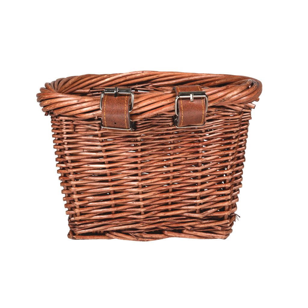 small wicker bike basket